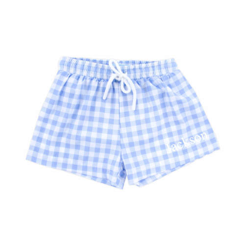 Capri Blue Swim Trunks