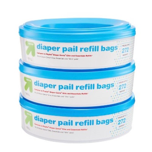 Diaper Pail Refill Bags - 3pk - Up&Up™