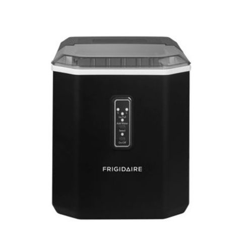 Frigidaire 26lb Compact Countertop Ice Maker Black: Portable Countertop Ice Machine, Bullet Ice, 26lb Daily Production
