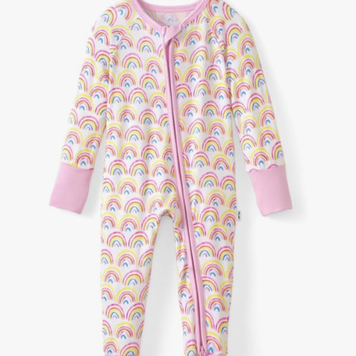 Little Sleepies Pajamas for Baby Boys & Girls, Viscose from Bamboo Baby Pajamas, Preemie & Newborn Sleepers, 2-Way Zipper PJs