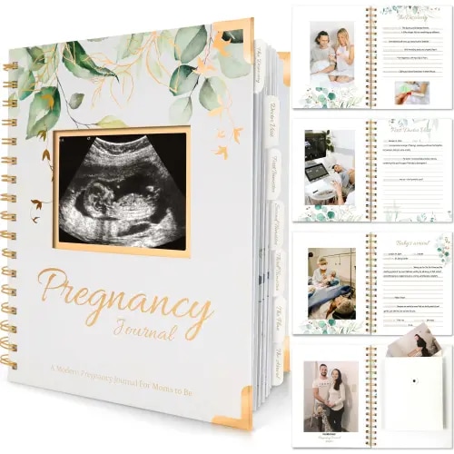 Pregnancy Journal for First Time Moms Gifts - 90 Pages Hardcover Pregnancy Memory Book, Beautiful & Cute Baby Book Keepsake, Ultrasound Baby Scrapbook, Mom To Be Gift - TikTok Shop