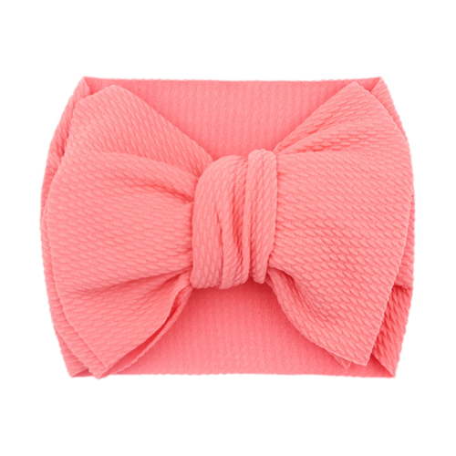 Herrnalise 1PC Newborn Infant Baby Girls Print Bow Headband Stretch Hairband Headwear