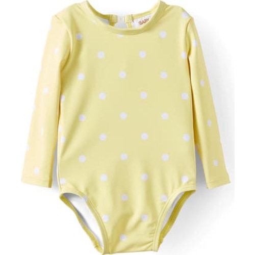 Leah Long Sleeve Keyhole Back One Piece, 18-24M