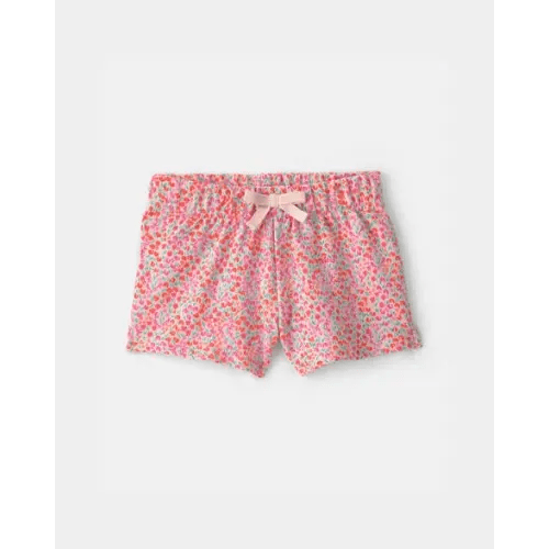 Baby Girl Floral French Terry Shorts | Carter's