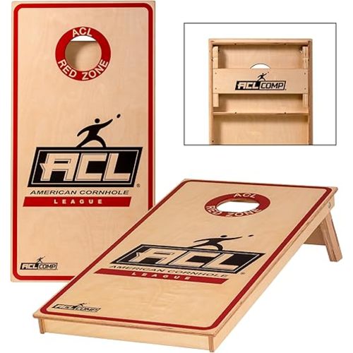 ACL Official 2' x 4' Cornhole Boards - Premium Surface - Durable, Sturdy Construction - Perfect for Backyard & Competitive Play