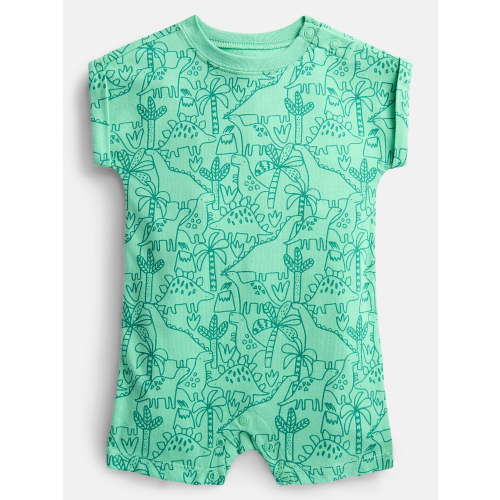 Wonder Nation Baby Boys Printed Jersey Romper, Sizes 0M-24M