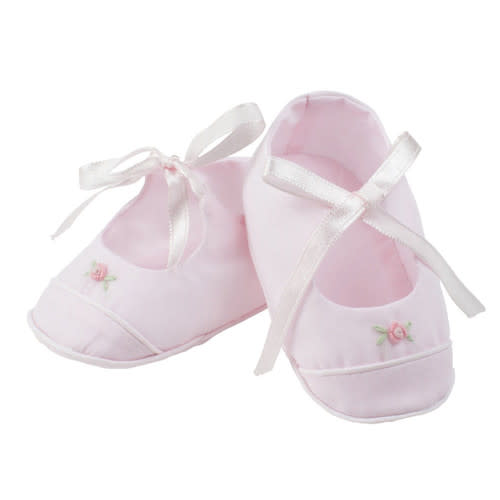 Girls Rose Garden Collection Ribbon Booties | Feltman Brothers