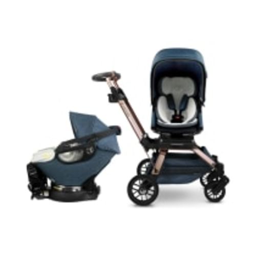 Orbit Baby Stroll & Ride G5 Car Seat & Stroller Travel System - Rose Gold/Melange Navy