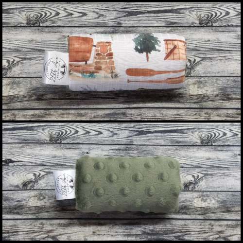 4.5" Camp Equipment & Olive Minky