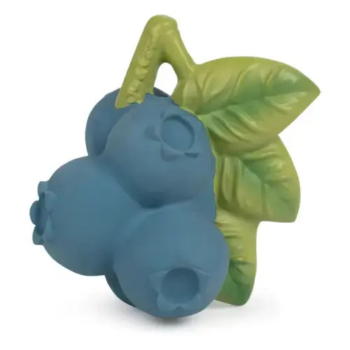 Blueberry teething ring natural rubber
