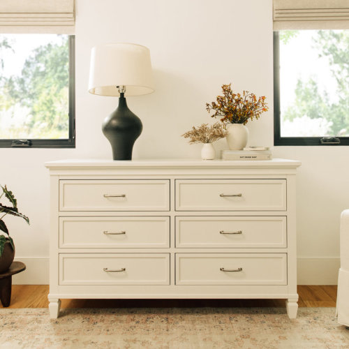 Namesake Darlington Wide 6 Drawer Double Dresser & Reviews | Wayfair