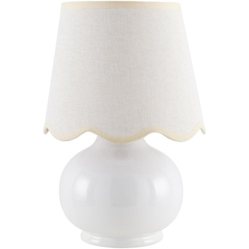 Birch Lane™ Waverly Momsen Coloured Scallop Shade Lamp & Reviews | Wayfair