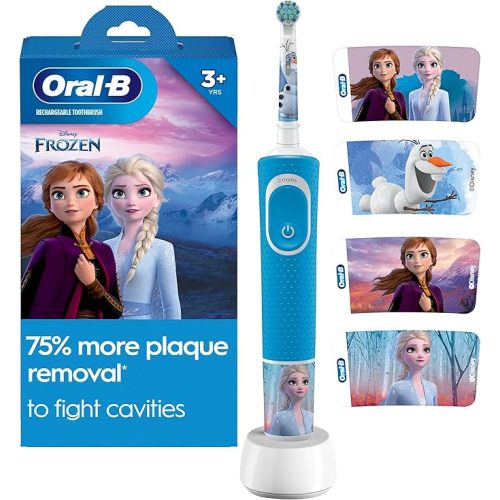 Oral-B Kids Electric Toothbrush Featuring Disney's Frozen for Kids 3+