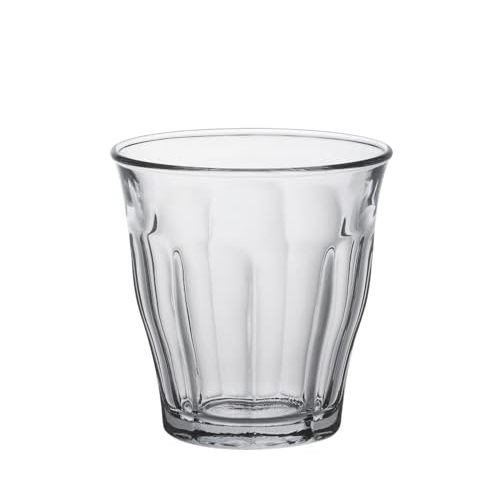 Duralex picardie clear tumbler, 3 ounces / 9 cl set of 6