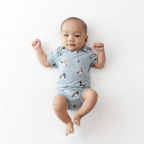 Bodysuit in Mallard Duck