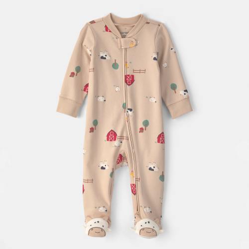 Carter's Cow Baby Unisex Sleep and Play, Color: Tan - JCPenney