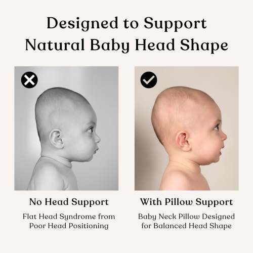 CozyComfort Baby Head Support Pillow – Skaldo & Malin