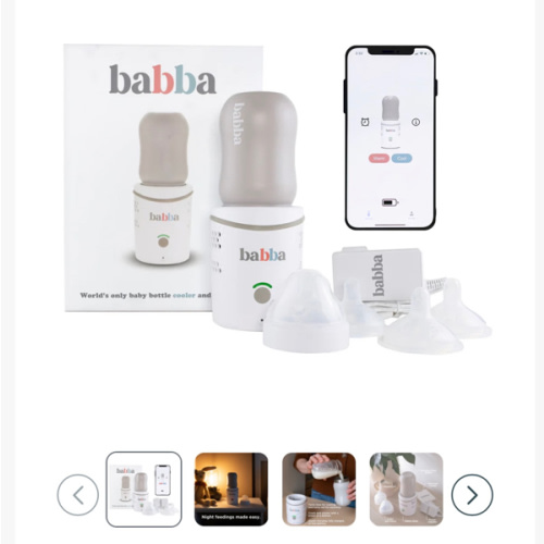 Babba Baby Bottle Cooler and Warmer