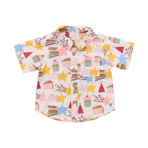 Baby Boys Jack Shirt - Birthday Star