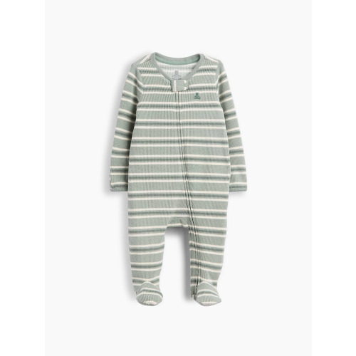 Baby Softspun Waffle Footed One-Piece