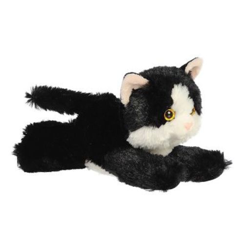 Aurora Small Maynard Mini Flopsie Adorable Stuffed Animal Black 8"