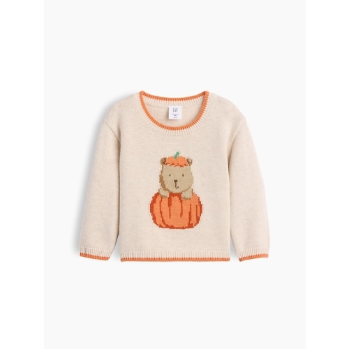 Baby Brannan Bear Pumpkin Sweater