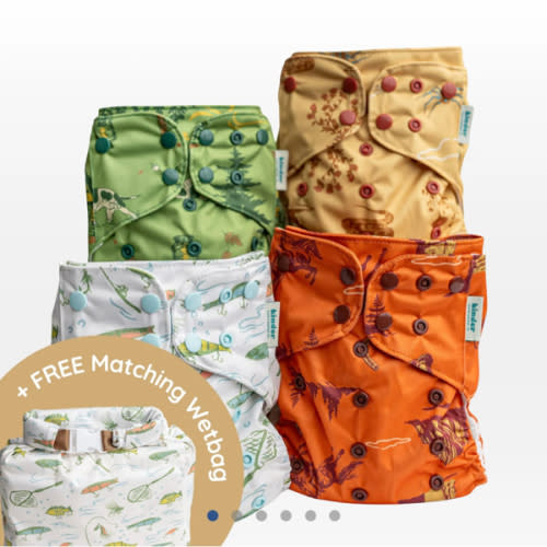 Little Explorers Value Bundle + FREE Matching Wetbag – Kinder Cloth Diaper Co.