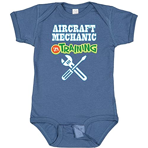 inktastic Aircraft Mechanic in Training Future Occupation Baby Bodysuit
