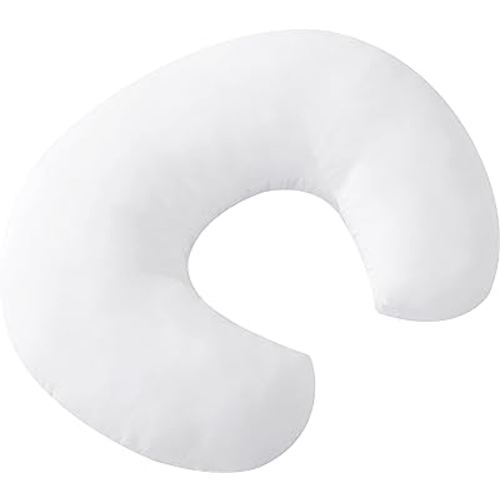 Little Grape Land Nursing Pillow for Breastfeeding, Bare Naked Breast Feeding Pillows for Mom, Bottle Feeding & Tummy Time, Breastfeeding Pillows, Naked Nursing Support Only (Naked Pillow)