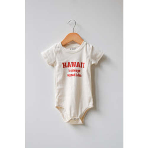 Baby Hawaii Onesie (Organic) – at Dawn. O'AHU