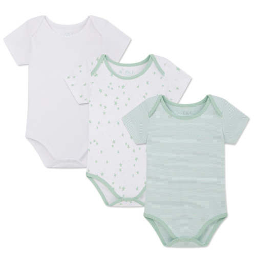 LAKE | Baby | Pima Cotton Pajamas | English Rose Baby Bodysuit Bundle