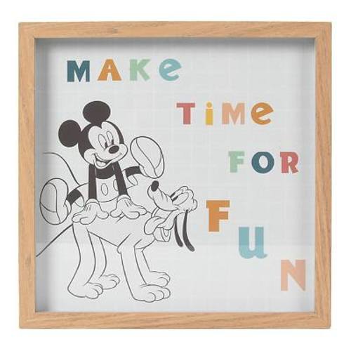 Disney's Mickey Mouse & Pluto Make Time for Fun Shadowbox Wall Art by The Big One®