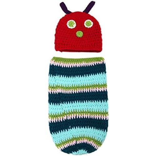 Evelin LEE Newborn Baby Photography Props Deer Outfits Lovely Boy Crochet Knitted Hat Pant Girl