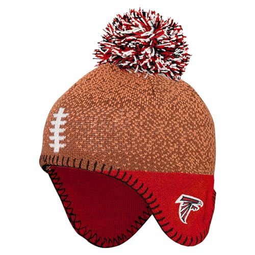 Infant NFL Football Head Knit Hat with Pom