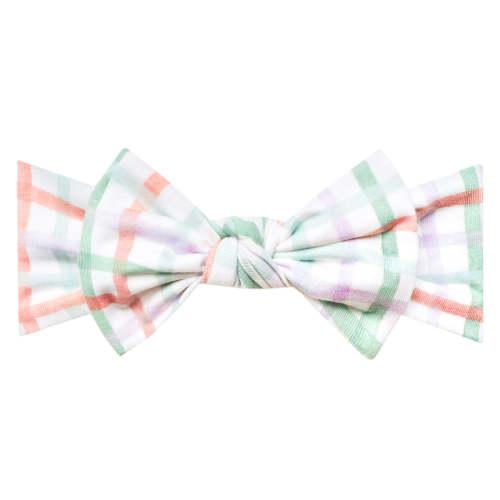 Copper Pearl - Knit Headband Bow, Madelyn