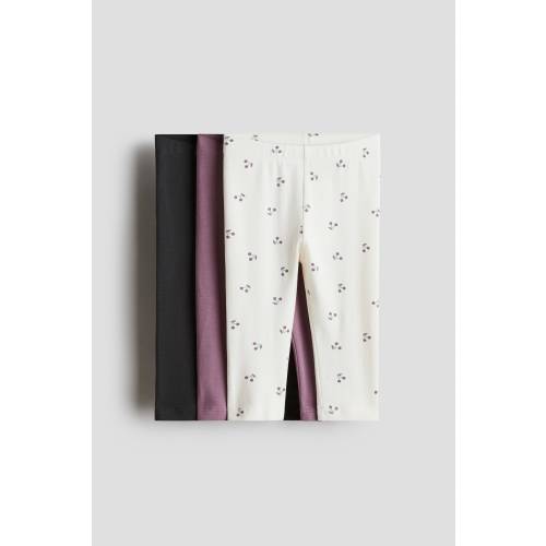 3-PACK COTTON JERSEY LEGGINGS