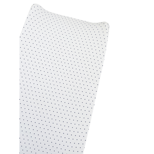 Stretch Changing Pad Cover, Navy Polka Dot