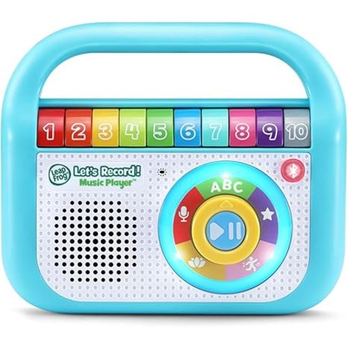 LeapFrog Let’s Record! Music Player, Teal