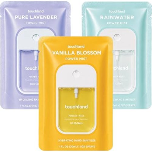 Touchland Hand Sanitizer Spray, Blossom Trio - 3 x 1 FL OZ