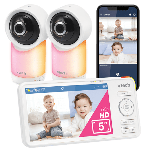 Official VTech® Baby Care | RM5766-2HD 2 cameras baby monitor