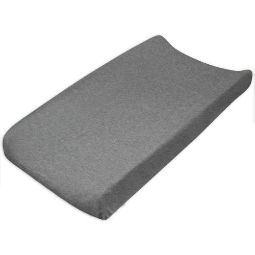 Honest Baby Organic Cotton Baby Terry Changing Pad Cover - Heather Gray