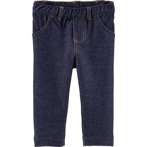 Pull-On Knit Denim Jeggings - Blue - 3M