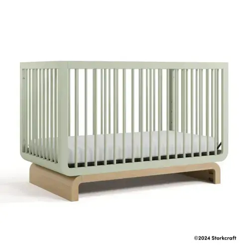 Santorini® Deluxe 5-in-1 Convertible Crib with Bonus Toddler Guardrail