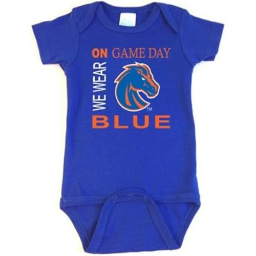 Boise State Broncos On Game Day Baby Onesie