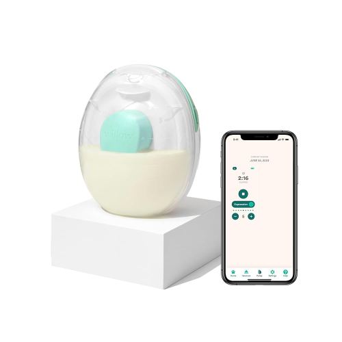 Willow Go - Hands Free Breast Pump - Wearable Breastfeeding Pump - Portable, Electric, Cordless, & 9 Levels of Hospital Grade Suction Strength - Postpartum Essentials - Single Breast Pump