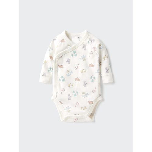 Baby Baby Long Sleeve Bodysuit | Printed | Open Front | UNIQLO US
