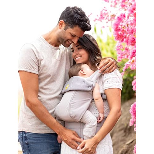 LÍLLÉbaby Complete All Seasons Ergonomic 6-in-1 Baby Carrier Infant to Toddler with Lumbar Support (7-45 Pounds), 360 Degree Baby Wearing & Multi-Position, Inward & Outward Facing (Stone)