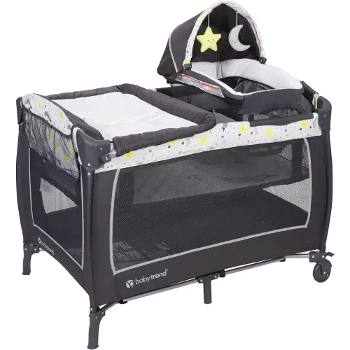 Baby Trend Lil' Snooze Deluxe II Nursery Center, Twinkle Twinkle Little Moon