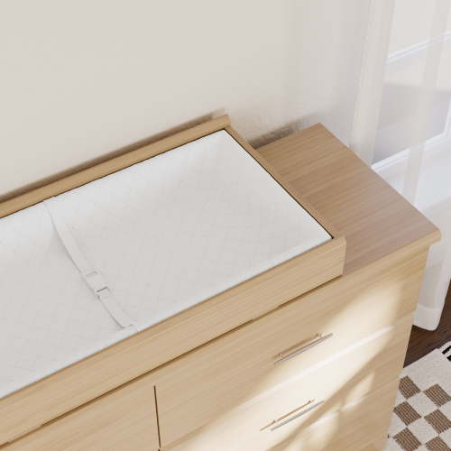 Storkcraft Nest Infant Diaper Changing Topper, Driftwood