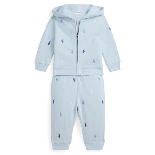 Magic Allover Embroidered Fleece Hoodie & Pants Set